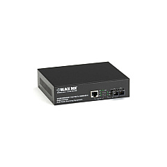 Black Box Gigabit Ethernet (1000-mbps) Poe Media Converter - 10/100/1000-mbps Copper To 1000-mbps Singlemode Fiber, 1310nm, 10km, Sc, Gsa, Taa (LPS500A-SM-10K-SC) Black Box Gigabit Ethernet (1000-mbps) Poe Media Converter - 10/100/1000-mbps Copper To 1000-mbps Singlemode Fiber, 1310nm, 10km, Sc, Gsa, Taa (LPS500A-SM-10K-SC)