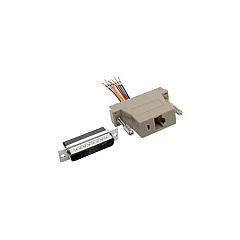Tripp Lite Db25 To Rj45 Modular Serial Adapter M/f (P440825FM) Tripp Lite Db25 To Rj45 Modular Serial Adapter M/f (P440825FM)