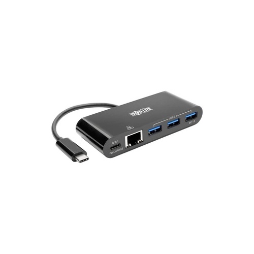 Tripp Lite Usb C Docking Station Hub, Gbe, Usb-a (U460-003-3AGB-C)