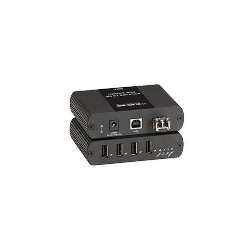 Black Box Usb Extender - Single-mode Fiber, 4-port (IC406A-R2)