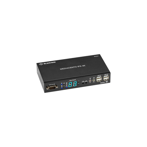 Black Box 4k Receiver - Hdmi, Usb, Serial, Ir, Audio, Gsa, Taa (VX-HDMI-4KIP-RX)