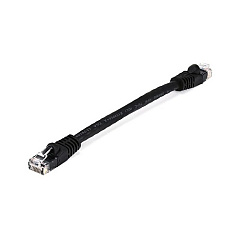 Monoprice Cat5e Patch Cable_ 6-inch Black (4974)