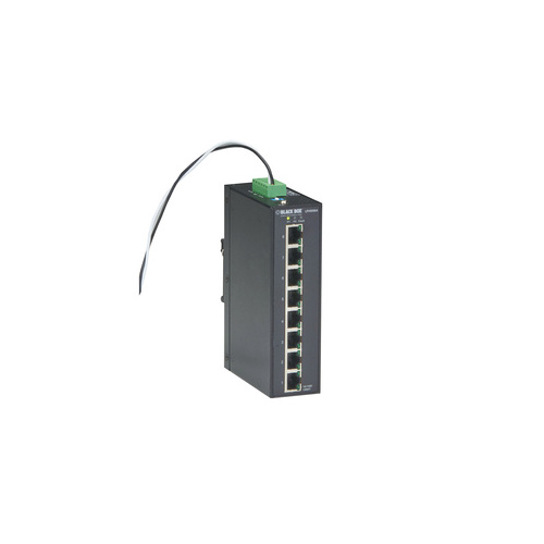 Black Box Gigabit Ethernet (1000-mbps) Extreme Temperature Poe+ Switch - (8) 10/100/1000-mbps Copper Rj45 Poe+, Gsa, Taa (LPH008A-R2)
