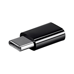 Monoprice Micro B Female Adapter_ Black (18628)