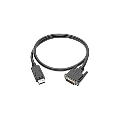 Tripp Lite Displayport To Dvi-d Adapter Cable 3ft (P581-003) Tripp Lite Displayport To Dvi-d Adapter Cable 3ft (P581-003)
