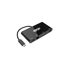 Tripp Lite Usb C Dock Station 4k Hdmi Vga Gbe Usb-a (U444-06N-HV4GUB)