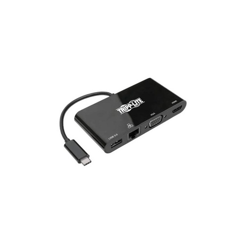 Tripp Lite Usb C Dock Station 4k Hdmi Vga Gbe Usb-a (U444-06N-HV4GUB)