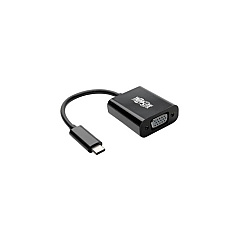 Tripp Lite Usb C To Vga Adapter 1080p M/f Black (U44406NVBAM)