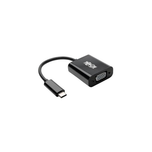 Tripp Lite Usb C To Vga Adapter 1080p M/f Black (U44406NVBAM)
