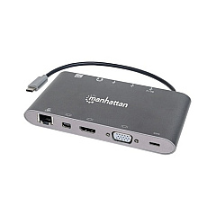 Manhattan - Strategic Usb-c To 7-in-1 Docking (152808)