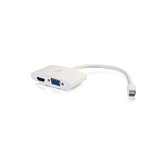 C2G Mini Displayport To Vga Hdmi Adapter Wht (28272) C2G Mini Displayport To Vga Hdmi Adapter Wht (28272)