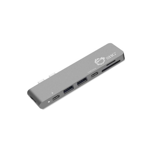SIIG Thunderbolt 3 Usb-c Hub Hdmi With Card R (JUTB0512S1)