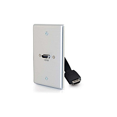 C2G Hdmi Pass Through Single Gang Wall Plate (39870) C2G Hdmi Pass Through Single Gang Wall Plate (39870)