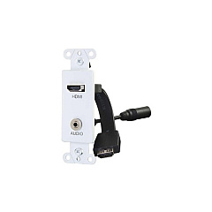 C2G Wall Plate With Hdmi Pigtail And 3.5mm (39872) C2G Wall Plate With Hdmi Pigtail And 3.5mm (39872)