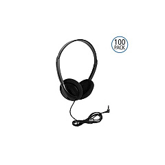 Hamiltonbuhl Economical Headphones, 100 Pk (PER/100) Hamiltonbuhl Economical Headphones, 100 Pk (PER/100)