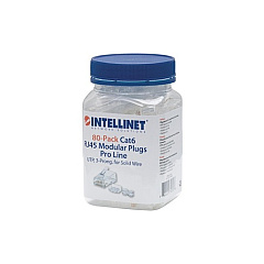 Intellinet 80-pack Cat6 Rj45 Modular Plugs Proline (790536)