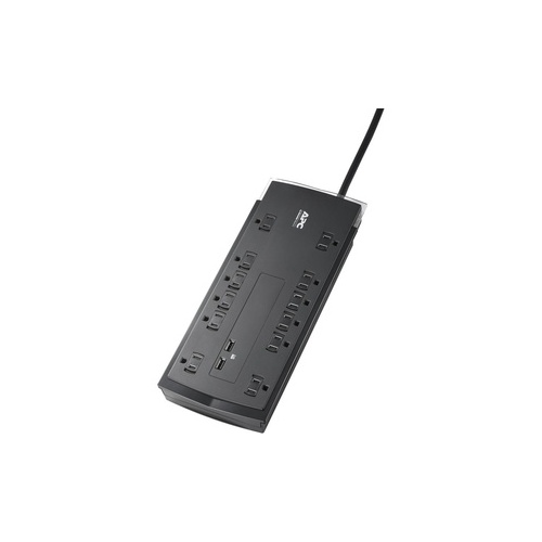 APC 12 Outlet W/ 2 Port Charger 120v (P12U2)