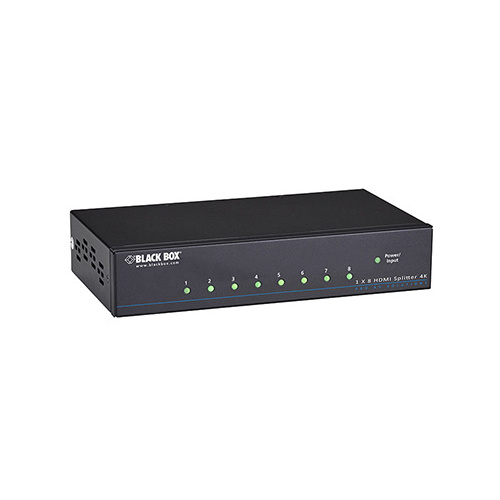 Black Box 4k Hdmi Splitter - 1x8, Gsa, Taa (VSP-HDMI1X8-4K)