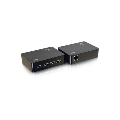 C2G 4 Port Usb 2.0 Over Cat5/cat6 Extender (54285)