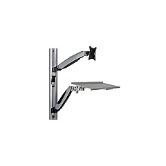 Tripp Lite Sit-stand Wall-mount W/thin Client Mount (WWSS1327RWTC)