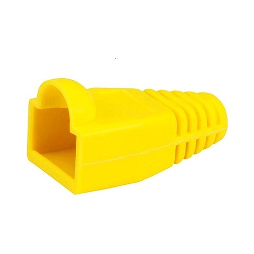 Monoprice Rj45 Strain Relief Boots_50 Pcs/pack_yel (7273)
