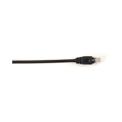 Black Box Cat6 250-mhz Molded Snagless Stranded Ethernet Patch Cable Unshielded(utp),cm Pvc(rj45 M/m),black,10-ft.(3.0-m),25-pack (CAT6PC-010-BK-25PAK)