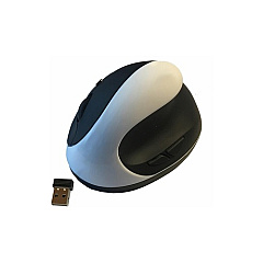 Ergoguys White Ergonomic Wireless Vertical Mouse (EM011WW)
