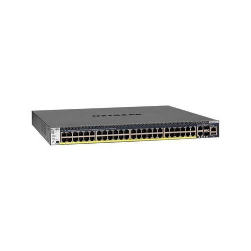 NETGEAR M4300-52g-poe+ Managed Switch With 1000w (GSM4352PB100NES)