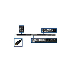 Tripp Lite Pdu 3-ph Switched 208/240v 24 C13 6 C19 (PDU3EVS6L2130)