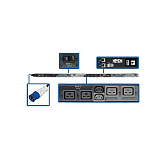Tripp Lite Pdu 3-ph Switched 208v 6 C13 12 C19 60a (PDU3EVSR6G60A)