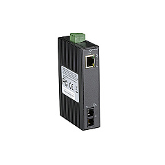 Black Box Fast Ethernet Industrial Media Converter 10/100-mbps Copper To 100-mbps Sm Fiber,hardened Temperature,1310nm,20km,sc,gsa,taa (LMC270A-SM-20K-SC)