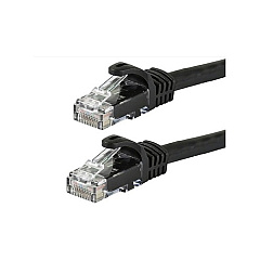 Monoprice Flexboot Cat5e 24awg Cable_ 10ft Black (11235)