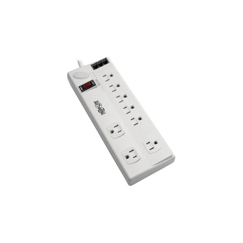 Tripp Lite Surge Protector 8 Outlet 6ft Cord Taa (TLP806TELTAA)