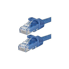 Monoprice Flexboot Cat6 24awg Cable_ 25ft Blue (11294)