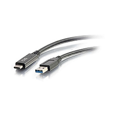 C2G 10ft Usb 3.0 Type C To Usb A Cable Black (28833) C2G 10ft Usb 3.0 Type C To Usb A Cable Black (28833)