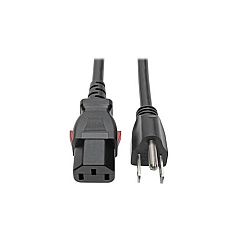 Tripp Lite Power Cord 5-15p To Locking C13 10a 1ft (P006L01)