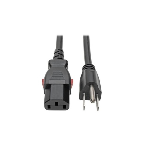 Tripp Lite Power Cord 5-15p To Locking C13 10a 1ft (P006L01)