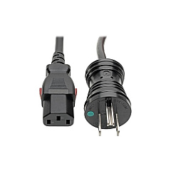 Tripp Lite Power Cord Medical 5-15p Locking C13 6ft (P006L06HG10)