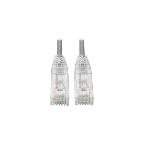 Tripp Lite Cat6 Gigabit Snagless Utp Slim Gray 1ft (N201-S01-GY)