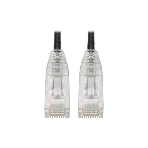 Tripp Lite Cat6 Gigabit Snagless Utp Slim Black 7ft (N201-S07-BK)