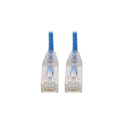 Tripp Lite Cat6 Gigabit Snagless Utp Slim Blue 7ft (N201-S07-BL)