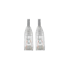 Tripp Lite Cat6 Gigabit Snagless Utp Slim Gray 7ft (N201S07GY)