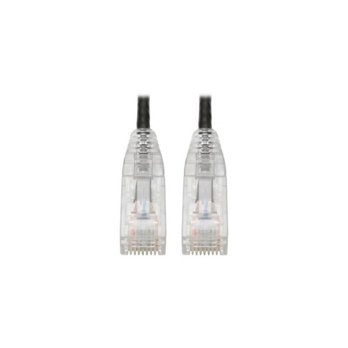 Tripp Lite Cat6 Gigabit Snagless Slim Black 10ft (N201-S10-BK)