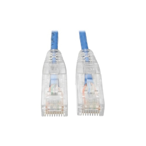 Tripp Lite Cat6 Gigabit Snagless Utp Slim Blue 10ft (N201-S10-BL)