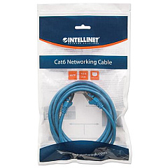 Intellinet 10ft. Blue, Cat6a Patch Cable (741491)