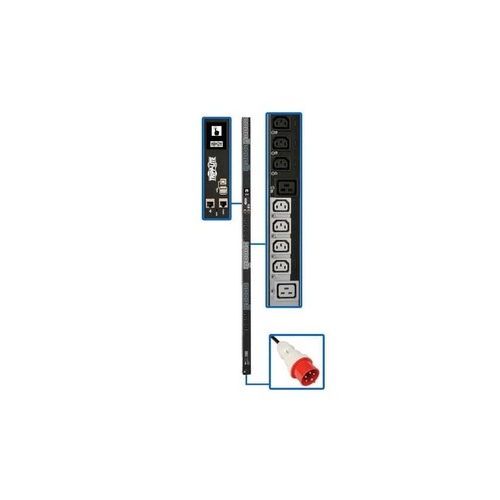 Tripp Lite 3ph Pdu Switched 220/230/240v 24c13 6c19 (PDU3XEVSR6G20)