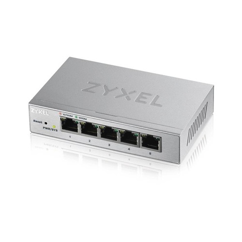 Zyxel Gs1200-5 - Fanless 5 Port Gbe L2 Web (GS12005)