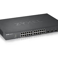 Zyxel Xgs1930-28 - Hybrid Nebulaflex 24 Port Gbe L2 Web Managed Switch + 4 Sfp+ 10g Fiber Ports (28 Total Ports) (XGS193028) Zyxel Xgs1930-28 - Hybrid Nebulaflex 24 Port Gbe L2 Web Managed Switch + 4 Sfp+ 10g Fiber Ports (28 Total Ports) (XGS193028)