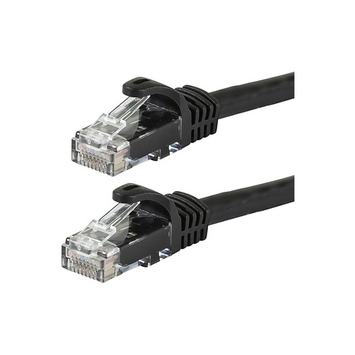Monoprice Cat5e 24awg Utp D Cable_ 14ft Black (11246)