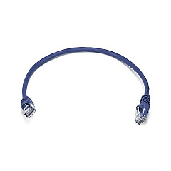 Monoprice Cat5e 24awg Utp Patch Cable_ 1ft Purple (2131)